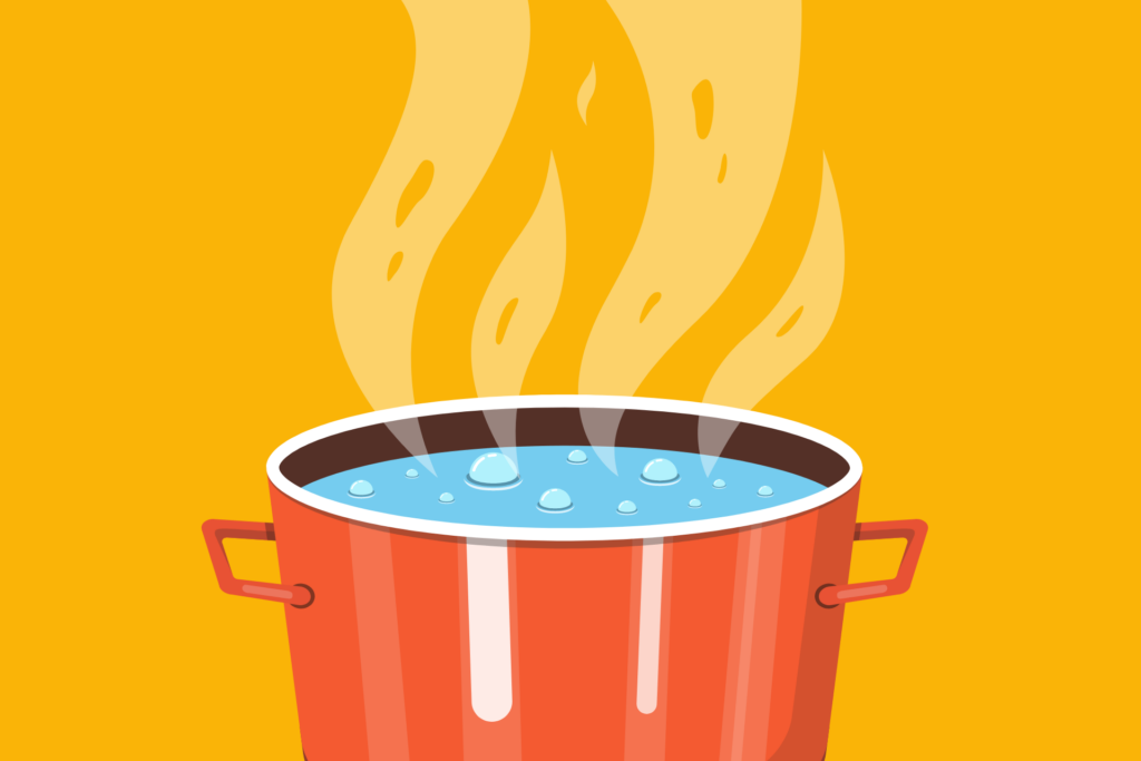 boil water clipart
