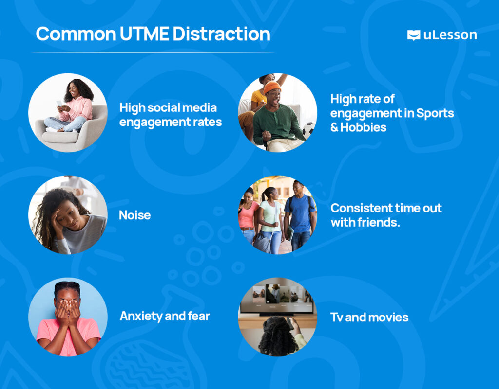 Distractions to avoid when preparing for UTME