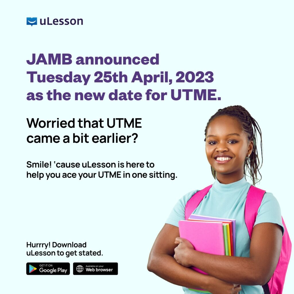 New JAMB or UTME date 2023