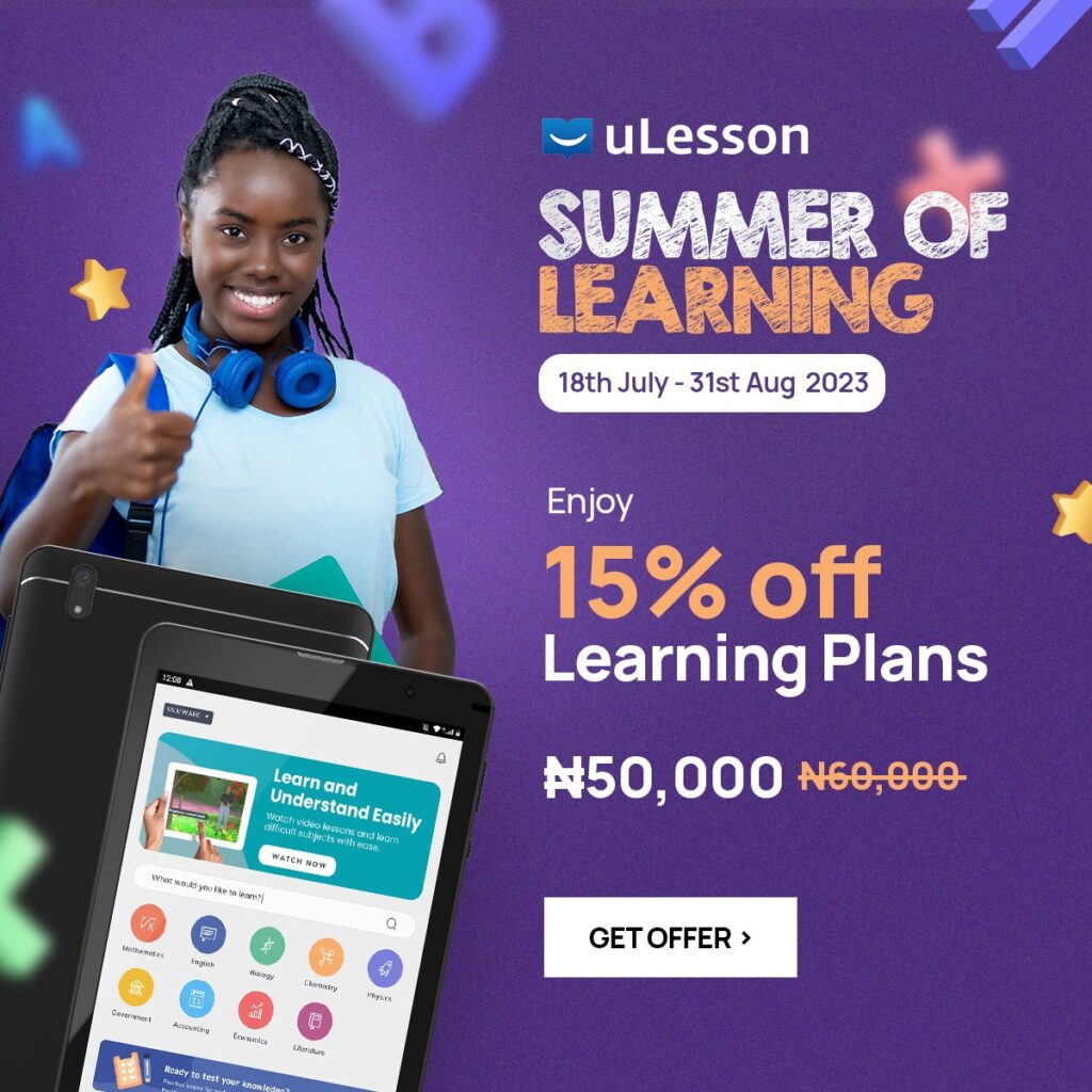 uLesson summer of learning