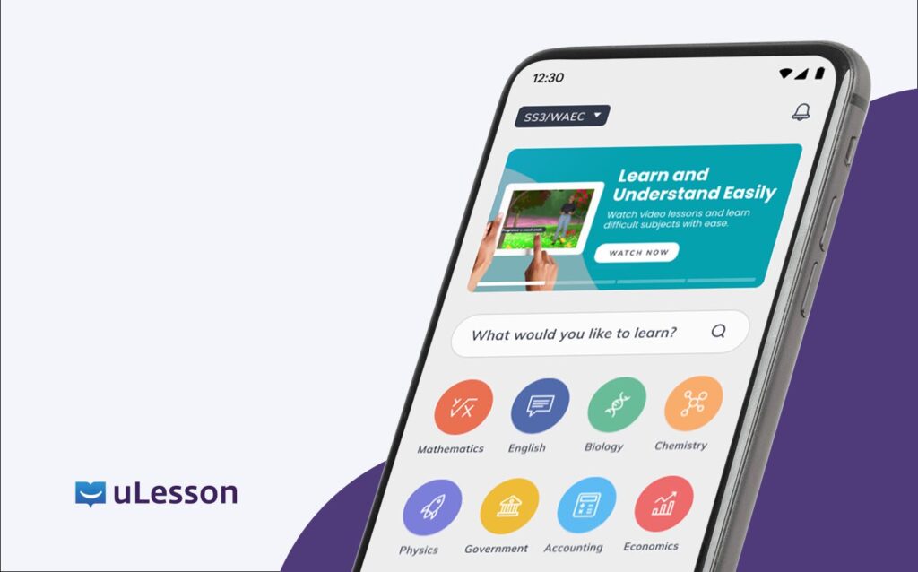 The uLesson app