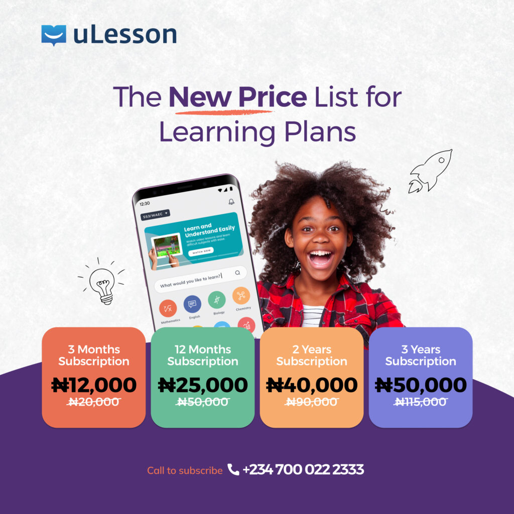 The new price list for learning plans