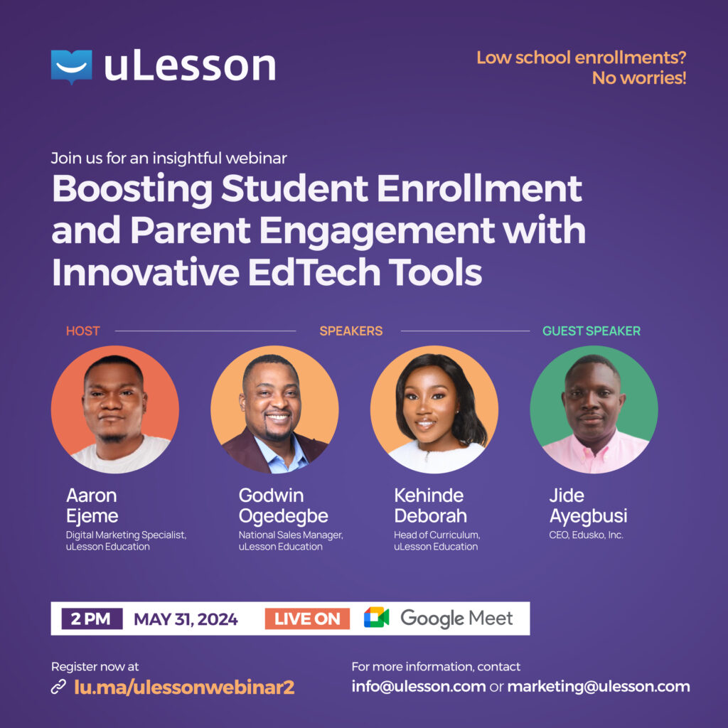 Boosting Student Enrollment and Parent Engagement with Innovative Edtech Tools - uLesson