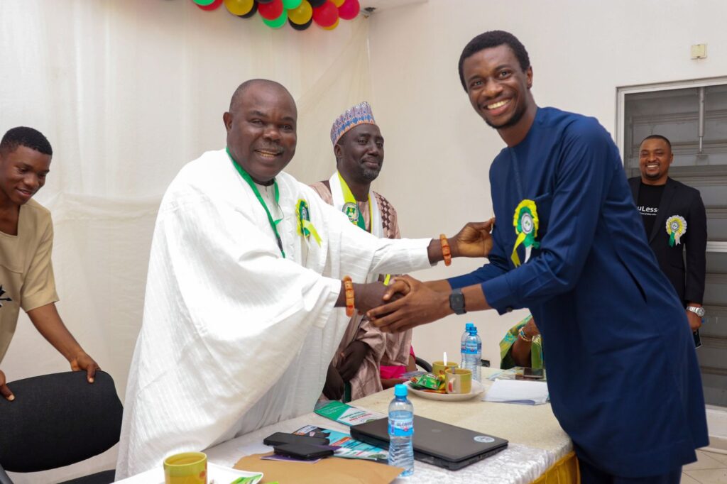 L-R: Hon. Martins Osakwe, Chairman of the Board of Trustees (BOT) APSON, Dr Abdurrahman Marafa, National President APSON (M), and AyoOluwa Nihinlola, CEO uLesson Education.