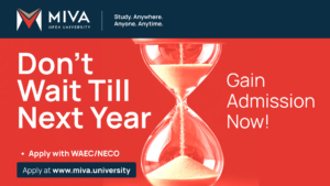Don't wait till next year. Gain admission now!